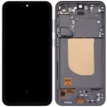 OLED Assembly With Frame For Samsung Galaxy S23 FE 5G (US & International Version)(6.43") (Aftermarket Plus) (Graphite)