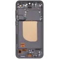 OLED Assembly With Frame For Samsung Galaxy S23 FE 5G (US & International Version)(6.43") (Aftermarket Plus) (Graphite)