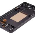 OLED Assembly With Frame For Samsung Galaxy S24 FE 5G (US & International Version) (6.62") (Aftermarket Plus) (Graphite)