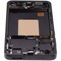OLED Assembly With Frame For Samsung Galaxy S24 FE 5G (US & International Version) (6.62") (Aftermarket Plus) (Graphite)
