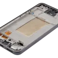 OLED Assembly With Frame For Samsung Galaxy A37 5G (A376 / 2026) (6.62") (Aftermarket Plus) (Charkoal)