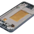 LCD Assembly With Frame For Samsung Galaxy A37 5G (A376 / 2026) (6.58") (Aftermarket : incell) (Charkoal)
