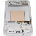 OLED Assembly With Frame For Samsung Galaxy S26 5G (US & International) (Aftermarket Plus) (120Hz) (White)
