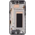 LCD Assembly With Frame (Without FingerPrint Sensor) For Samsung Galaxy S8 (US & International)(Aftermarket: Incell)(Midnight Black)