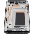 LCD Assembly With Frame (Without FingerPrint Sensor) For Samsung Galaxy S8 (US & International)(Aftermarket: Incell)(Midnight Black)