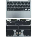 Top Case with Battery and Keyboard (ANSI US) For MacBook Air 13" A2681 (Used OEM Pull: Grade A) (Space Gray)