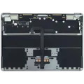 Top Case with Battery and Keyboard (ANSI US) For MacBook Air 13" A2681 (Used OEM Pull: Grade A) (Space Gray)