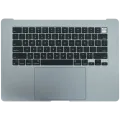 Top Case with Battery and Keyboard (ANSI US) For MacBook Air 15" A3114 (2024) (Used OEM Pull: Grade A) (Space Gray)