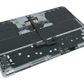 Top Case with Battery and Keyboard (ANSI US) For MacBook Air 15" A3114 (2024) (Used OEM Pull: Grade A) (Space Gray)