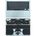 Top Case with Battery and Keyboard (ANSI US) For MacBook Air 13" A3240 (2025) (Used OEM Pull: Grade A) (Sky Blue)