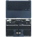 Top Case with Battery and Keyboard (ANSI US) For MacBook Air 13" A3240 (2025) (Used OEM Pull: Grade A) (Midnight)