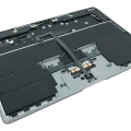 Top Case with Battery and Keyboard (ANSI US) For MacBook Air 15" A2941 (2023) (Used OEM Pull: Grade A) (Space Gray)