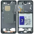 Mid-Frame Housing For Samsung Galaxy S24 5G (US version) (Service Pack) (Onyx Black)