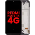 OLED Assembly With Frame For Xiaomi Redmi Note 14 4G (EU Version) (Aftermarket Plus) (All Colors)