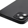 Back Housing W/ Small Parts For iPhone 12 (EU / Global Version) (Used OEM Pull: Grade C) (Black)