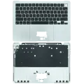 Top Case with Keyboard (ANSI US) For MacBook Air 13" A2681 (2022) (Used OEM Pull: Grade A) (Silver)