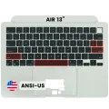 Top Case with Keyboard (ANSI US) For MacBook Air 13" A2681 (2022) (Used OEM Pull: Grade A) (Starlight)