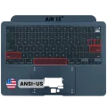Top Case with Keyboard (ANSI US) For MacBook Air 13" A3240 (2025) (Used OEM Pull: Grade A) (Midnight)