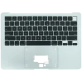 Top Case with Keyboard (ANSI US) For MacBook Air 13" A3240 (2025) (Used OEM Pull: Grade A) (Silver)