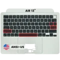 Top Case with Keyboard (ANSI US) For MacBook Air 13" A3113 (2024) (Used OEM Pull: Grade A) (Starlight)