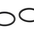 Back Camera Bezel Ring Only For iPhone 11 / 12 / 12 Mini  (2 Piece Set) (Black)