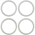Back Camera Bezel Ring Only For iPhone 12 / 12 Mini (2 Piece Set) (Green)