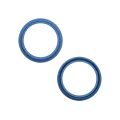 Back Camera Bezel Ring Only For iPhone 13 / 13 Mini (2 Piece Set) (Blue) (10 Pack)