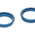 Back Camera Bezel Ring Only For iPhone 13 / 13 Mini (2 Piece Set) (Blue) (10 Pack)