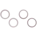 Back Camera Bezel Ring Only For iPhone 13 / 13 Mini (2 Piece Set) (Pink) (10 Pack)