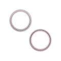 Back Camera Bezel Ring Only For iPhone 13 / 13 Mini (2 Piece Set) (Pink) (10 Pack)