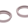 Back Camera Bezel Ring Only For iPhone 13 / 13 Mini (2 Piece Set) (Pink) (10 Pack)