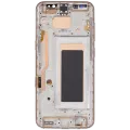 LCD Assembly With Frame (Without FingerPrint Sensor) For Samsung Galaxy S8 (Aftermarket: Incell) (Maple Gold)