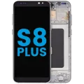 LCD Assembly With Frame (Without FingerPrint Sensor) For Samsung Galaxy S8 Plus (Aftermarket: Incell) (Arctic Silver)
