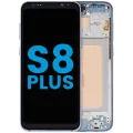 LCD Assembly With Frame (Without FingerPrint Sensor) For Samsung Galaxy S8 Plus (Aftermarket: Incell) (Coral Blue)