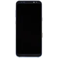 LCD Assembly With Frame (Without FingerPrint Sensor) For Samsung Galaxy S8 Plus (Aftermarket: Incell) (Coral Blue)