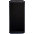 LCD Assembly With Frame (Without FingerPrint Sensor) For Samsung Galaxy S9 Plus (Aftermarket: Incell) (Coral Blue)