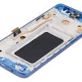 LCD Assembly With Frame (Without FingerPrint Sensor) For Samsung Galaxy S9 Plus (Aftermarket: Incell) (Coral Blue)
