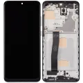 LCD Assembly With Frame (Without FingerPrint Sensor) For Samsung Galaxy S20 Ultra 5G (Aftermarket: Incell) (Cosmic Black)