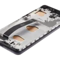 LCD Assembly With Frame (Without FingerPrint Sensor) For Samsung Galaxy S20 Ultra 5G (Aftermarket: Incell) (Cosmic Black)