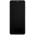LCD Assembly With Frame (Without FingerPrint Sensor) For Samsung Galaxy S20 Ultra 5G (Aftermarket: Incell) (Cloud White)