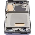 LCD Assembly With Frame (Without FingerPrint Sensor) For Samsung Galaxy S21 5G (Aftermarket: Incell) (Phantom Gray)