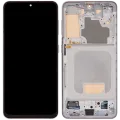 LCD Assembly With Frame (Without FingerPrint Sensor) For Samsung Galaxy S21 5G (Aftermarket: Incell) (Phantom Pink)