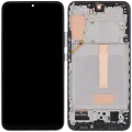 LCD Assembly With Frame (Without FingerPrint Sensor) For Samsung Galaxy S22 Plus 5G (Aftermarket: Incell) (Phantom Black)