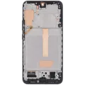 LCD Assembly With Frame (Without FingerPrint Sensor) For Samsung Galaxy S22 Plus 5G (Aftermarket: Incell) (Phantom Black)