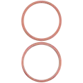Back Camera Bezel Ring Only For iPhone XR (Coral)