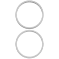 Back Camera Bezel Ring Only For iPhone XR (White)