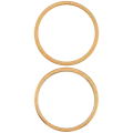 Back Camera Bezel Ring Only For iPhone XR (Yellow)