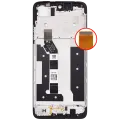 LCD Assembly With Frame For Motorola Moto G35 5G (XT2433 / 2024) (Refurbished) (All Colors)