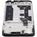 LCD Assembly With Frame For Motorola Moto G35 5G (XT2433 / 2024) (Refurbished) (All Colors)