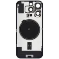 Back Glass w/ MagSafe Magnet For iPhone 16 Pro (No Logo) (Aftermarket) (Black Titanium)
